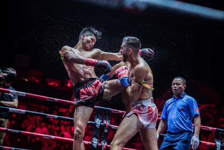 Experience an intense contact sport