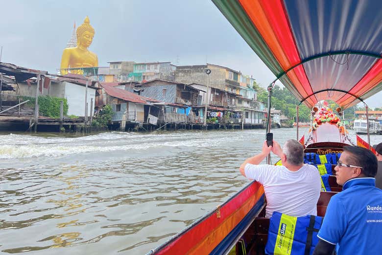 Enjoy a boat ride along the canals
