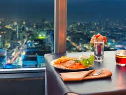 Dinner at the Sky Hotel