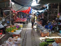 Market stalls in Bangkok