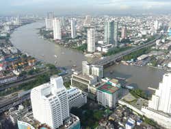 Lebua State Tower Hotel views