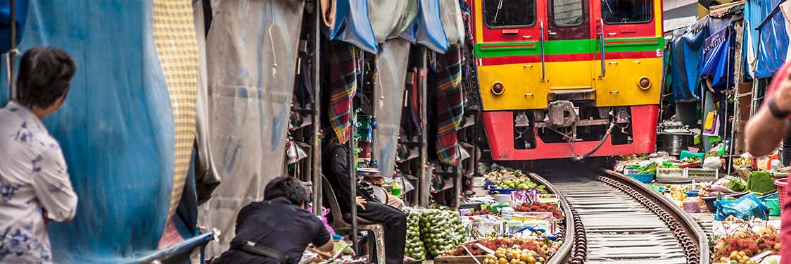 Mae Klong Railway Market